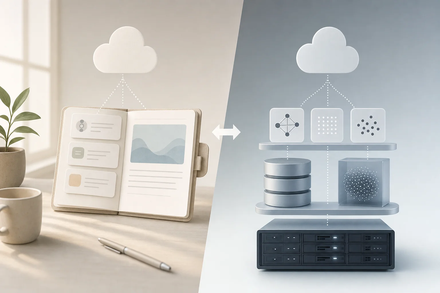 社内ナレッジ AI ── NotebookLM と Supabase Free、どちらを選ぶか