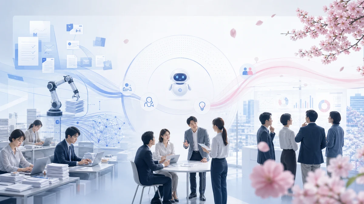 AIで仕事は減るのか。中小企業が見るべきは「失業」より業務再設計