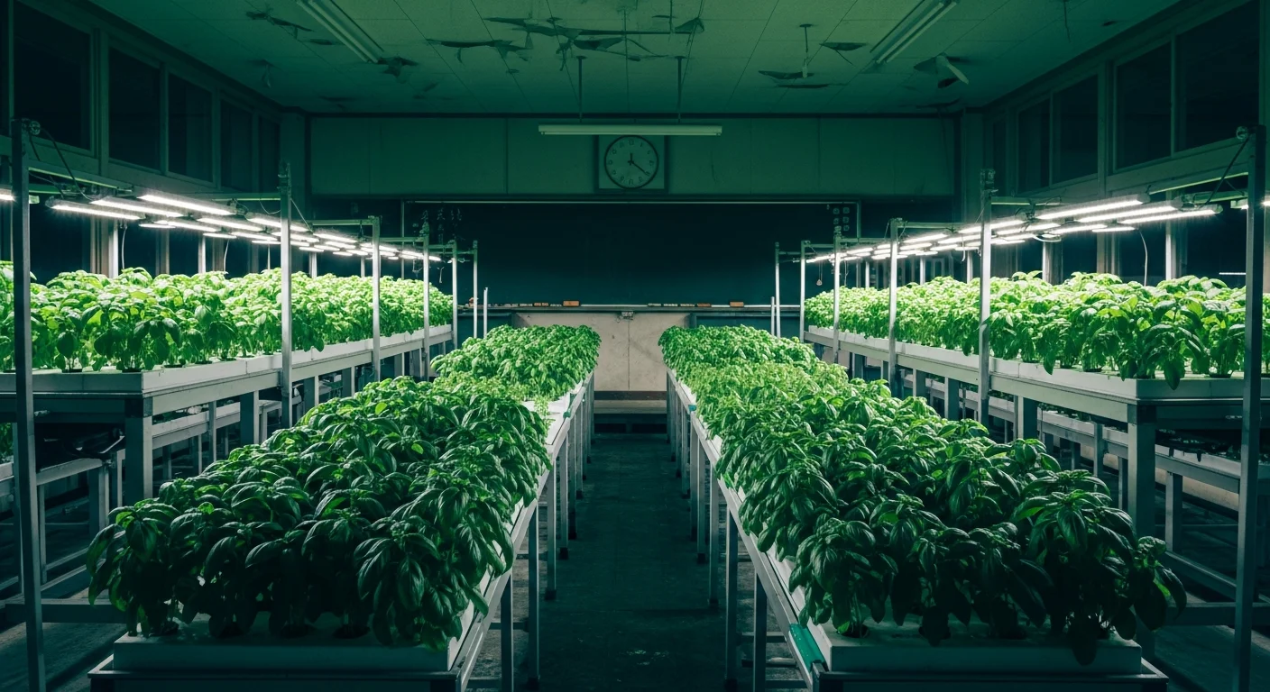 廃校×水耕栽培：農業が過疎地域を再生するための現実解