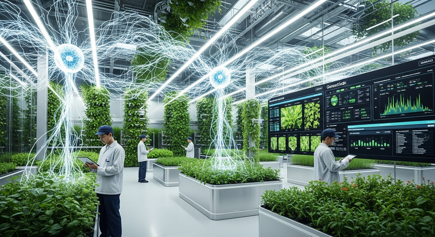 生成AIのビジネス活用：農業・食品業界での実践事例